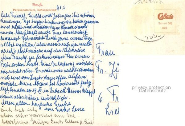 Schussenried Bad Parksanatorium – Bild 2
