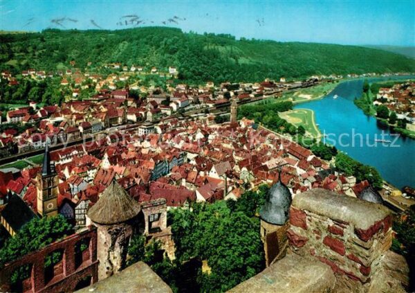 Wertheim Main Blick von der Burg