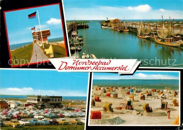 Dornumer Accumersiel Campingplatz Strand Hafen