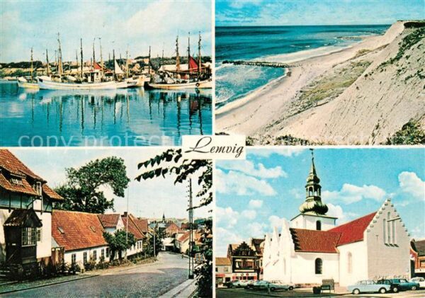 Lemvig Hafen Strand Museum Kirche