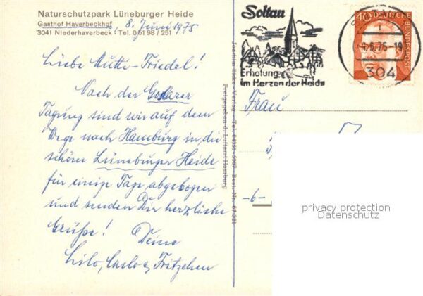Niederhaverbeck Fliegeraufnahme Gasthof – Bild 2