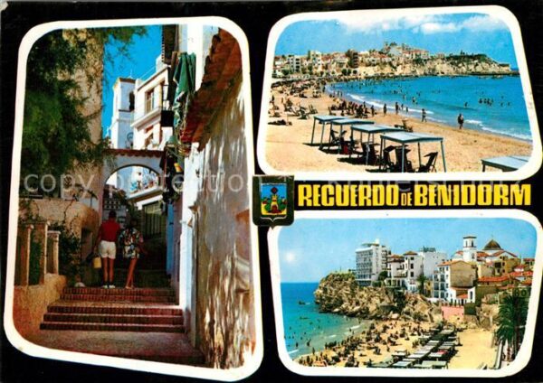 Benidorm Strand Stadtansichten