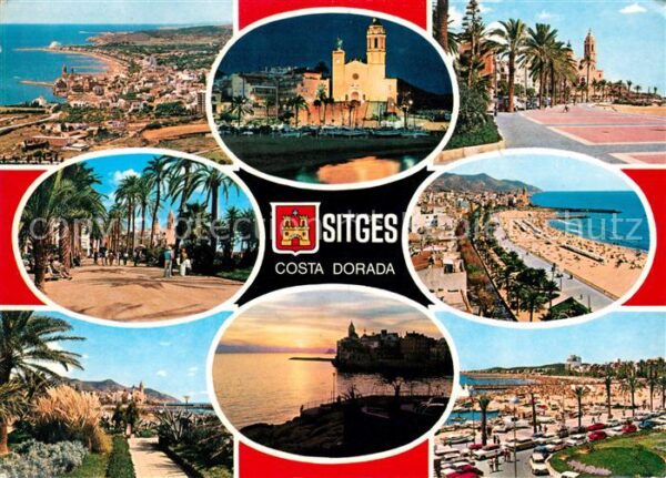 Sitges Costa Dorada Panoramen