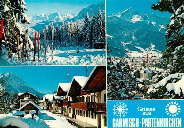 Garmisch-Partenkirchen Kreuzeck Karwendel Wettersteingebirge Z