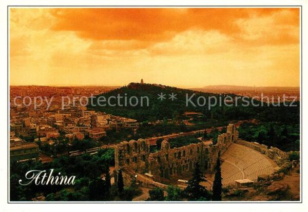 Athen Griechenland Herodes Atticus Odeum