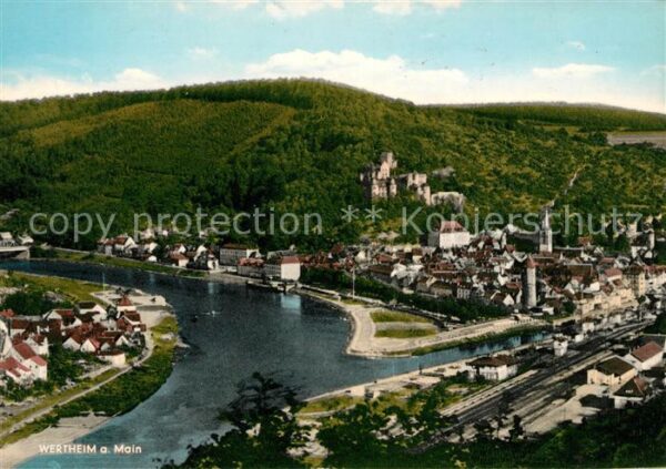 Wertheim Main Fliegeraufnahme