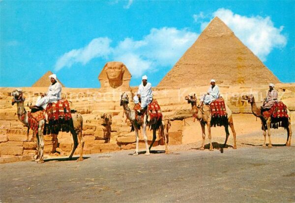 Giza Große Sphinx Khephren Pyramide