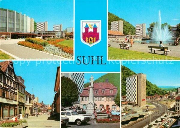 Suhl Thueringer Wald Stadthalle der Freundschaft Waffenmuseu