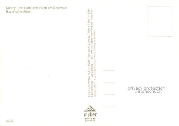 Prien Chiemsee Fliegeraufnahme – Bild 2