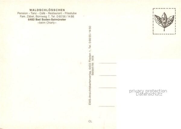 Salmuenster Bad Soden Waldschlösschen – Bild 2