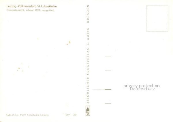 Volkmarsdorf Leipzig St. Lukaskirche – Bild 2