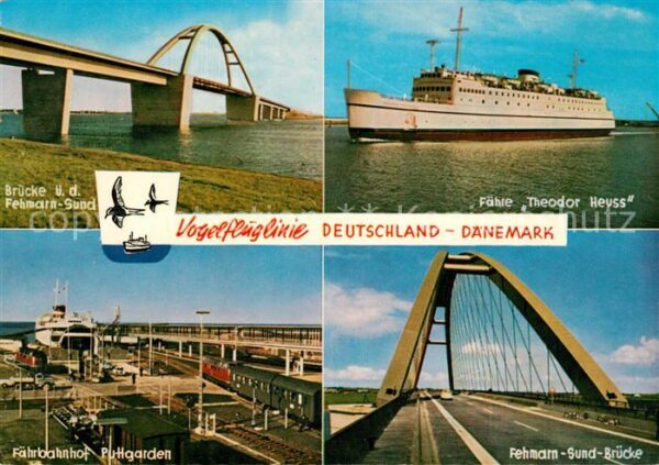 Puttgarden Brücke über Fehmarn-Sund Fähre-Theodor-