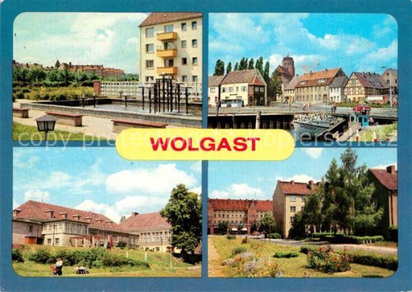Wolgast Mecklenburg-Vorpommern Hafen Hotel-Vier-Jahreszeiten Ludwig-va