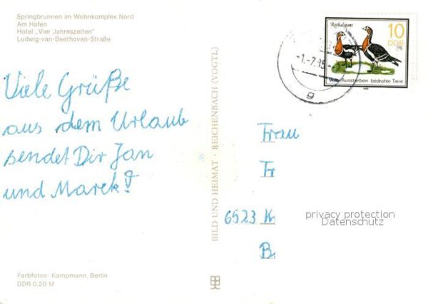 Wolgast Mecklenburg-Vorpommern Hafen Hotel-Vier-Jahreszeiten Ludwig-va – Bild 2