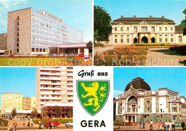 Gera Interhotel Gera Kunstgalerie Rudolf Bre