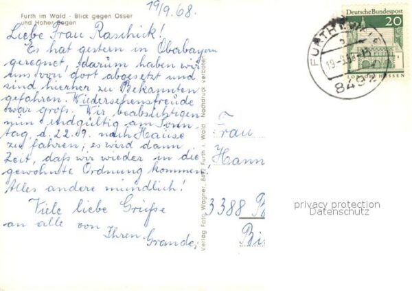 Furth Wald Gegen Osser und Hoher-Bogen – Bild 2
