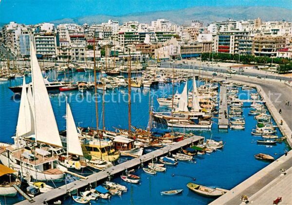 Piraeus Fliegeraufnahme Hafen