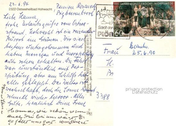 Hohwacht Ostseebad Fliegeraufnahme mit Strand – Bild 2