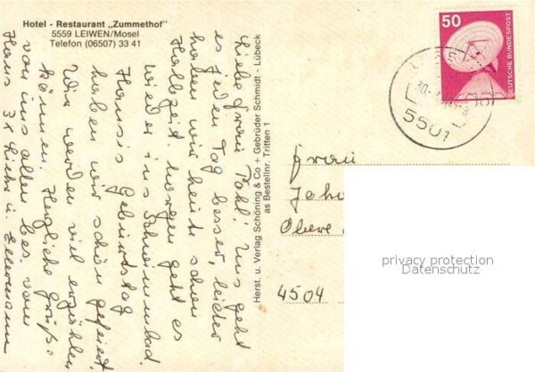 Leiwen Mosel Fliegeraufnahme Moselschleife Hotel %re – Bild 2