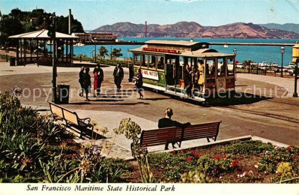 San Francisco California State Historical Park Cable Cars