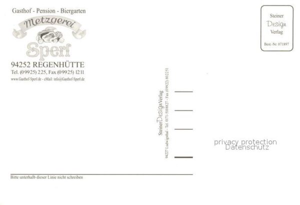Regenhuette Bayerisch Eisenstein Gasthaus Pension Metzgerei – Bild 2