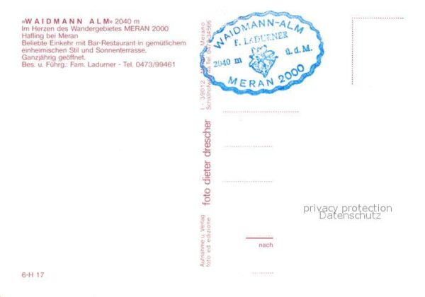 Meran Merano Waidmann Alm – Bild 2