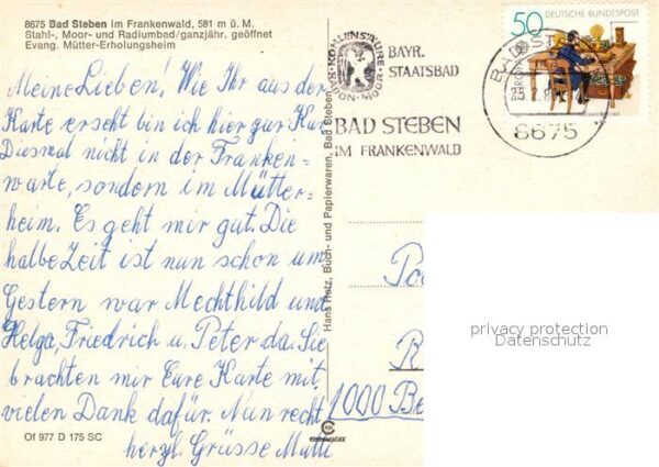 Steben Bad Mütter Erholungsheim – Bild 2