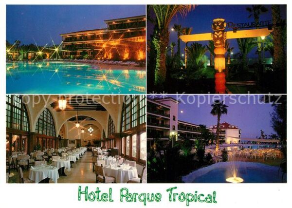 Maspalomas Hotel Parque Tropical Nachtaufnahmen