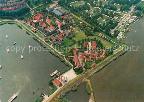 Enkhuizen Fliegeraufnahme Buitenmuseum Zuiderzeem
