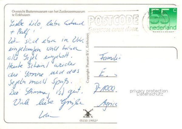 Enkhuizen Fliegeraufnahme Buitenmuseum Zuiderzeem – Bild 2
