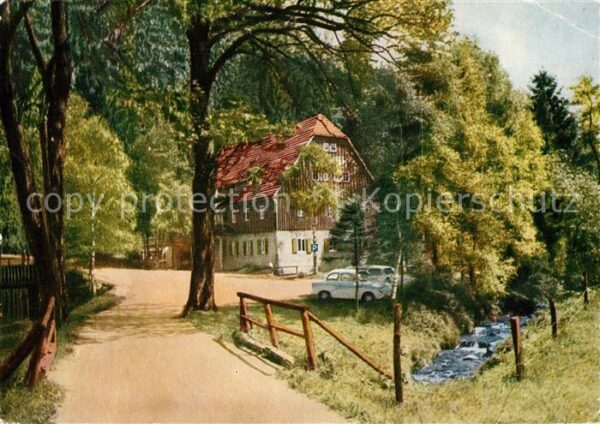 Schellerhau HO Gaststätte Putzmühle