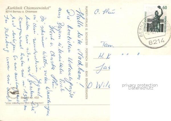 Bernau Chiemsee Kurklinik Chiemseewinkel – Bild 2