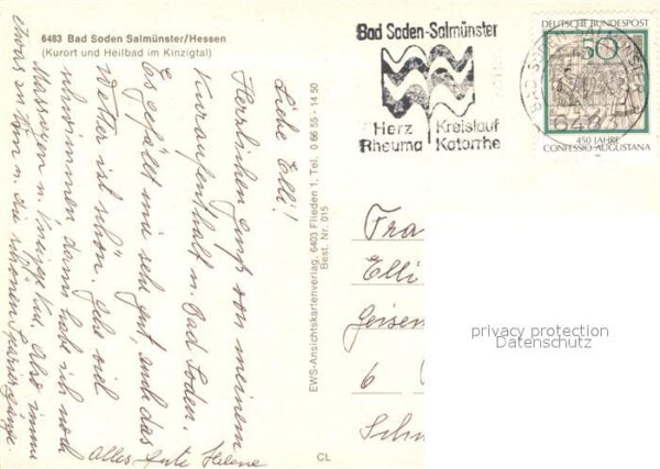 Bad Soden-Salmuenster Kurzentrum Hallenbad Freibad Park – Bild 2