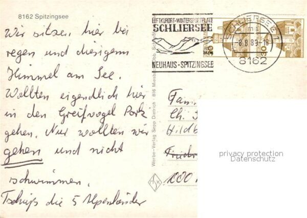 Spitzingsee Anlegestelle – Bild 2