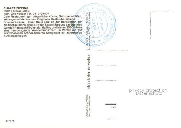 Meran Merano Chalet Piffing Meran 2000 – Bild 2