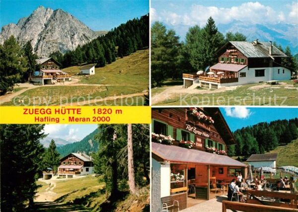 Hafling Zuegg Hütte Meran 2000