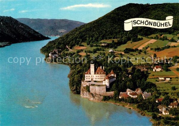 Schoenbuehel-Aggsbach Schloss Fliegeraufnahme