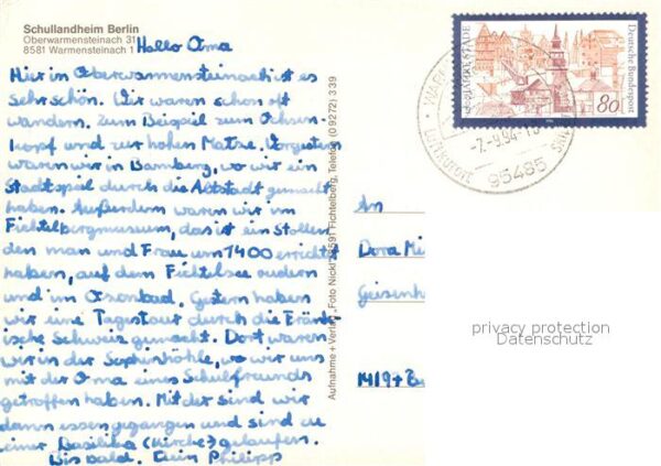 Warmensteinach Schulandheim Berlin – Bild 2