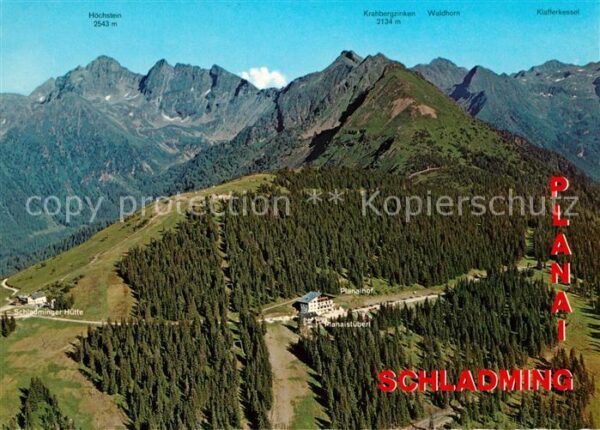 Schladming Obersteiermark Fliegeraufnahme Planai