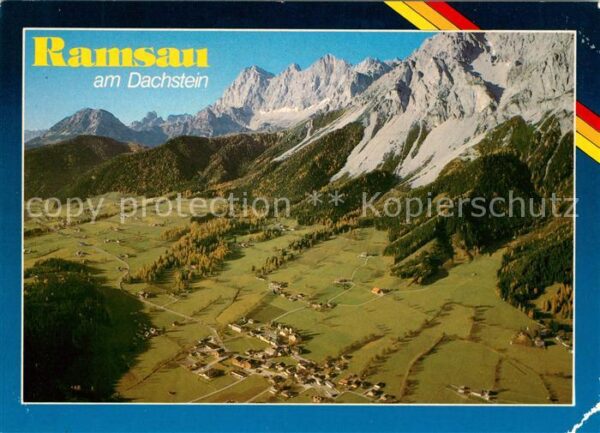 Ramsau Dachstein Steiermark Fliegeraufnahme