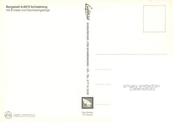 Schladming Obersteiermark Fliegeraufnahme Dachsteingebirge – Bild 2