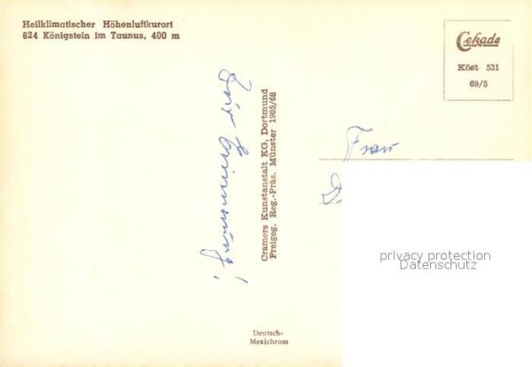 Koenigstein Taunus Fliegeraufnahme – Bild 2