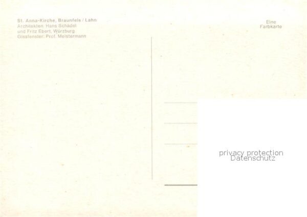 Braunfels Sankt Anna Kirche – Bild 2