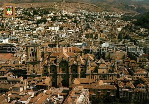 Granada Andalucia Fliegeraufnahme Kathedrale
