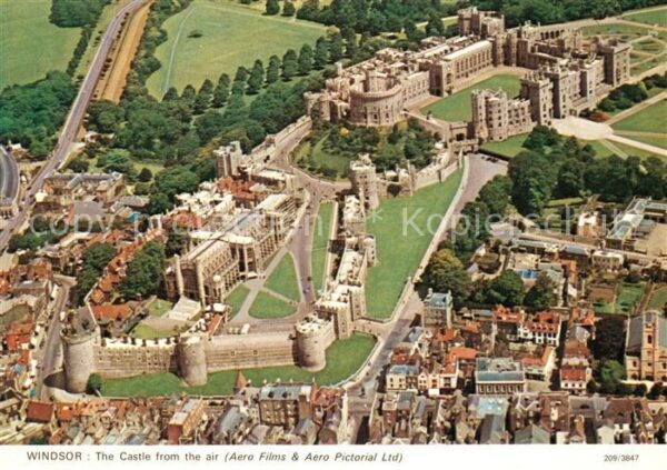 Windsor Castle Fliegeraufnahme