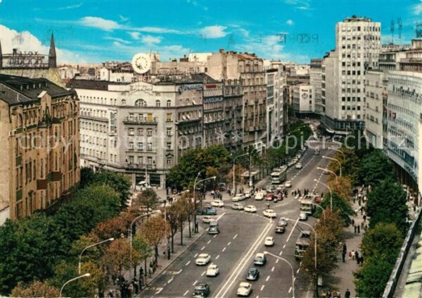 Beograd Belgrad Fliegeraufnahme Stadtansicht