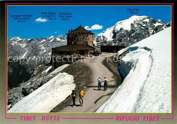 Stilfs Stelvio Tibethütte Stilfserjoch Rifugio Tibet P