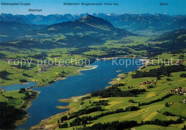 Oy-Mittelberg Rottachspeicher Fliegeraufnahme