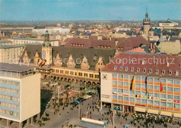 Leipzig Messehaus am Markt Altes Rathaus