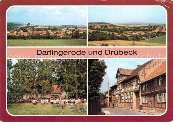 Darlingerode Öhrenfeld Konsum-Waldgaststätte Drübeck
